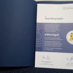 Wir tragen weiterhin das Gütesiegel !!