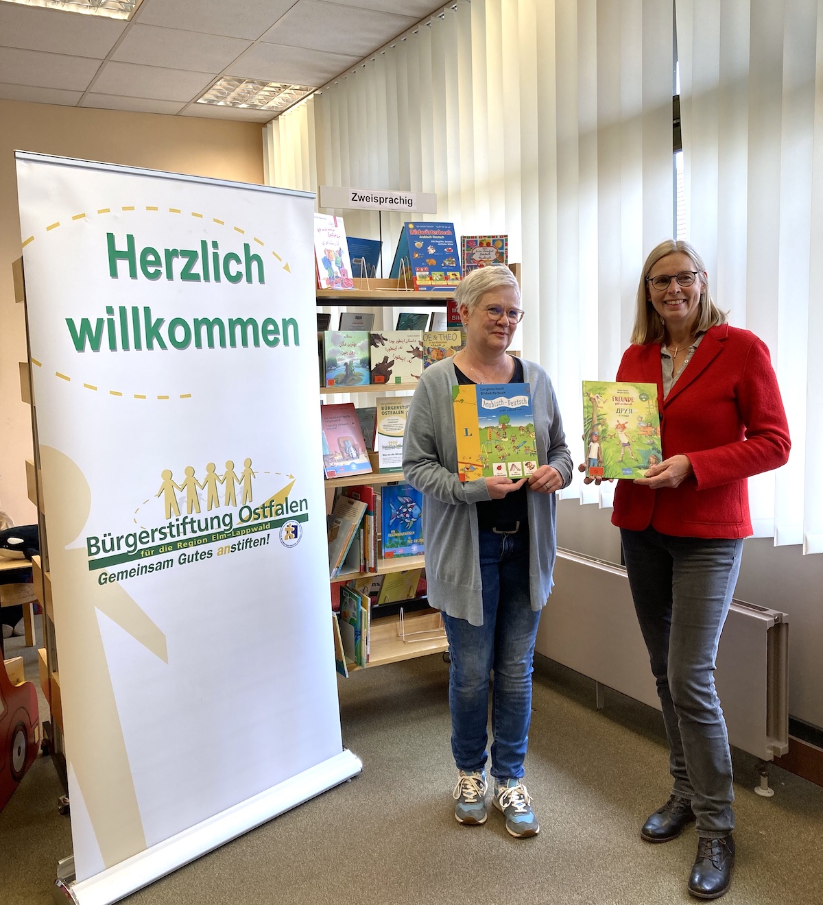 Bilinguale Bücherei, Bürgerstiftung Ostfalen, LeseTraum